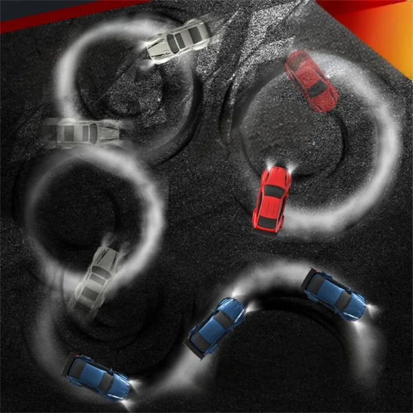 KFPLAN KF20 1/64 2.4G 4WD Drift RC Car Mini Race LED Light Radio Control High-Speed Motor Full Proportional On-Road Racing Vehicle Model Boys Gifts Desktop Toys - Image 9