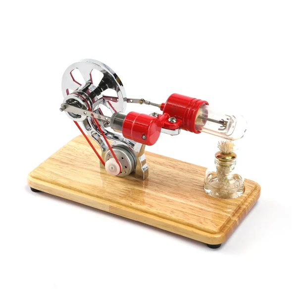 LL-009 4 Color Stirling Engine Motor Model Electricity Generator Education Experiment Learning Science Toys - Image 5