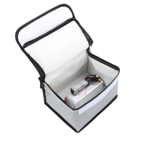 EMAX 200*150*150mm Lipo Battery Safety Bag with Luminous for RC Plane Tinyhawk Drone - Image 9