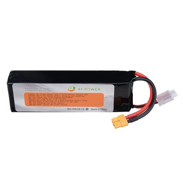 XF POWER 14.8V 5000mAh 100C 4S LiPo Battery XT60 Plug for RC Drone - Image 3