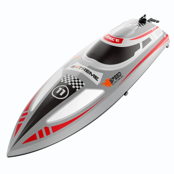 Flytec V003 RTR 2.4G 30km/h RC Boat High Speed Competitive Racing LED Lights Waterproof Auto Capsize Reset Self-Righting 3 Speed Ultra Long Using Time Water Cooling System Vehicles Models Toys - Image 6