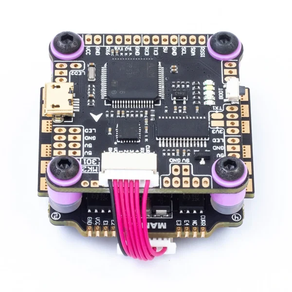 30.530.5mm MAMBA F405 MK2 Flight Controller OSD F50 50A Blheli_S 3-6S DSHOT600 Brushless ESC Stack for RC Drone FPV Racing - Image 5