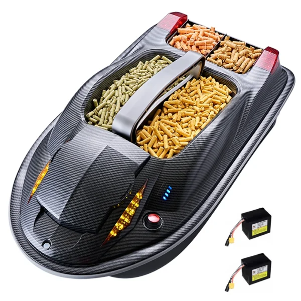 HJ817 2.4G Intelligent Remote Control Bait RC Boat Positioning Point GPS Fixed Speed Cruising Auto Funnel Opening Closing Decoupling - Image 9