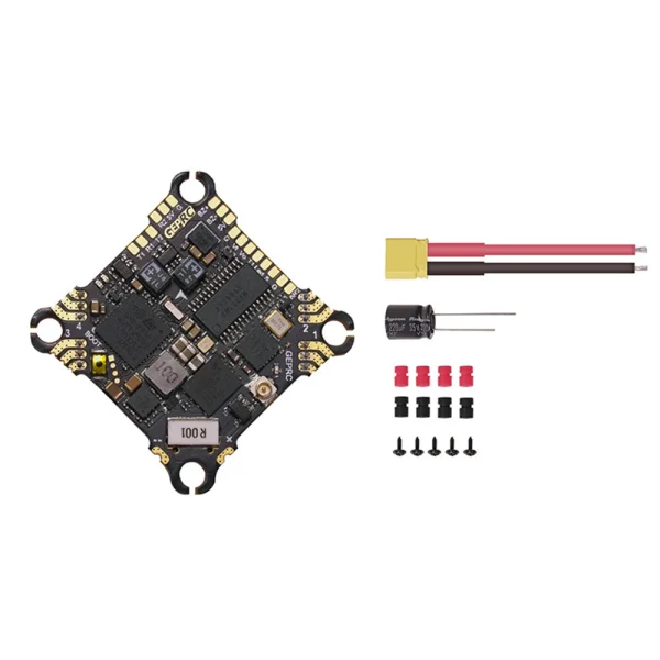 25.5x25.5mm GEPRC TAKER F411 8Bit 12A AIO  F4 OSD Flight Controller Built-in 12A 2-4S 4in1 ESC for RC Drone FPV Racing - Image 6