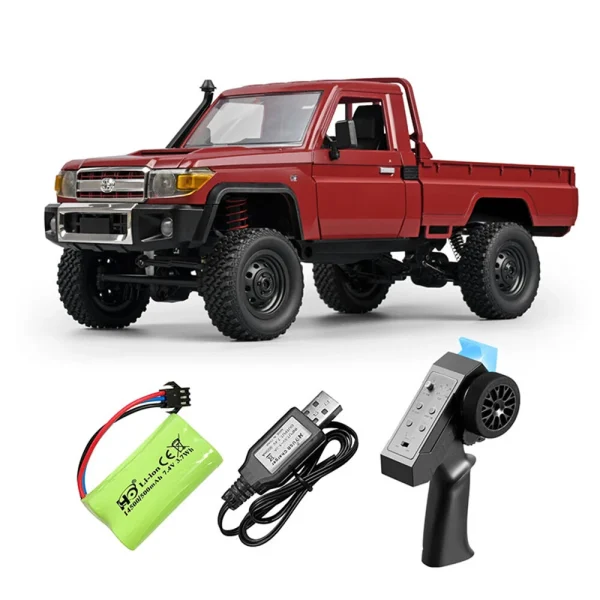 MNRC MN82 RTR 1/12 2.4G 4WD RC Car for TOYOTA Land Cruiser LC79 Rock Crawler LED Light Climbing Off-Road Truck Full Proportional Vehicles Models Toys - Image 3