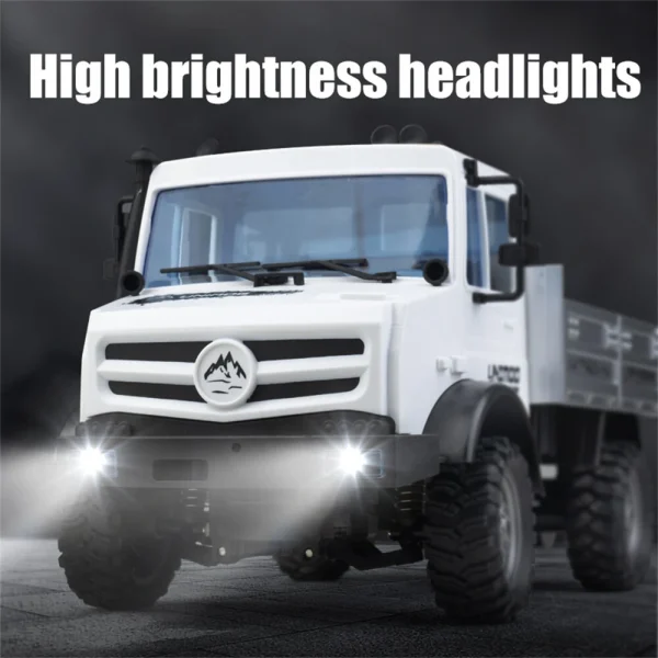 SG PINECONE FORSET 1613 RTR 1/16 2.4G RWD RC Car Unimog Off-Road Truck LED Light Rock Crawler Full Proportional Vehicles Models Toys - Image 9