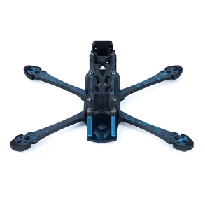 Asixflying Manta 5 SE 223mm Wheelbase T700 Carbon Fiber Plate Frame Kit Compatible DJI O3/19mm Camera for FPV Racing Drones