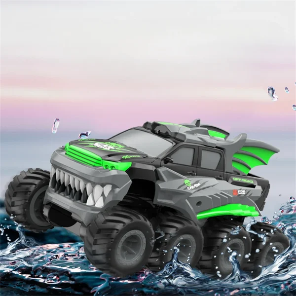 JJRC Q201 2.4G 8WD Off-Road Forward Amphibious RC Car RTR Vehicle Toy - Image 2