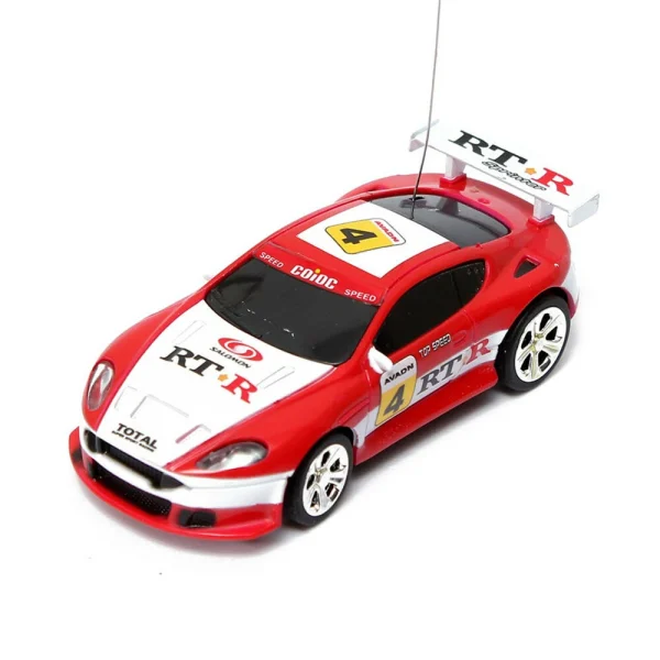 1/58 27MHZ/40MHZ 4CH Electric Mini RC Car w/ LED Light Radio Remote Control Racing Toys Model - Image 4