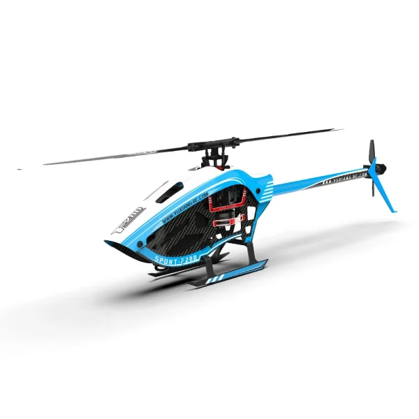 YXZNRC F280 2.4G 6CH 6-Axis Gyro 3D6G Dual Brushless Direct Drive Motor Flybarless RC Helicopter - Image 3