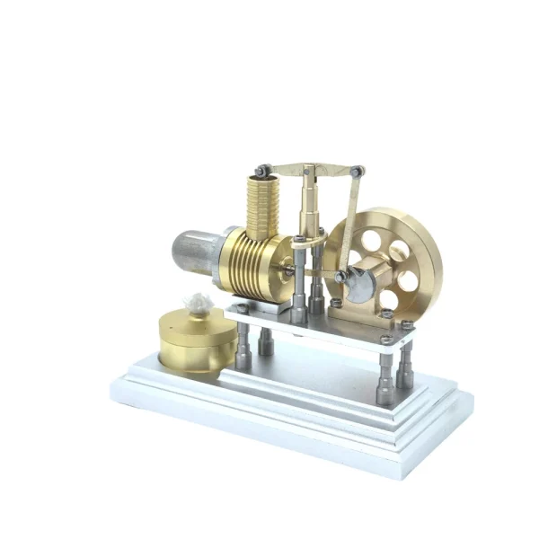 J06H Bee Series Mini Horizontal Stirling Engine Model Physics Science Experiments for Children - Image 3