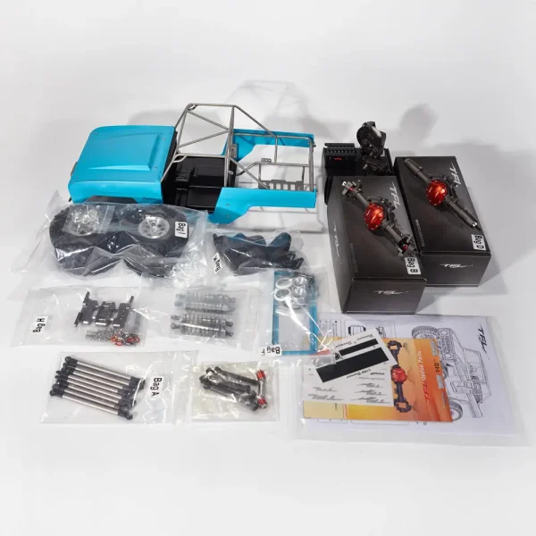TFL Hobby Bronco C1508 1/10 2.4G 4WD 45T Climbing RC Car No Coating Without Motor 540 - Image 8