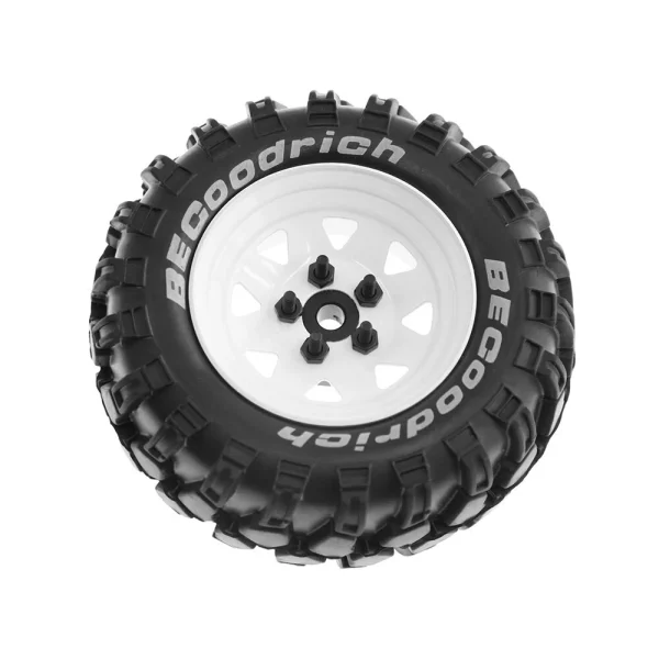 4PCS Off Road Tires Wheel 1.9 inch for 1/8 RC Racing Crawler Car FMS NT4 SCX10 W136 RC Car Parts Hex Adapte - Image 3