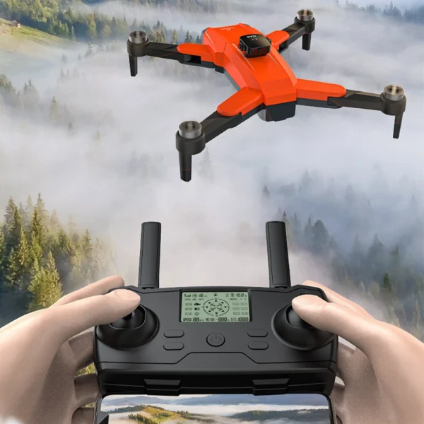 LuLa X8 GPS 5G WiFi FPV with 720P HD Dual Camera Servo Gimbal 360 Obstacle Avoidance Optical Flow Positioning Brushless Foldable RC Drone Quadcopter RTF - Image 5