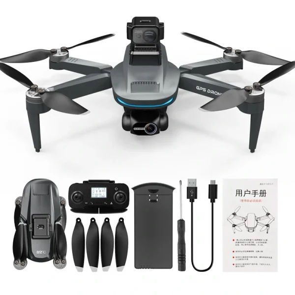 LYZRC L200 PRO MAX 216g GPS 5G WiFi FPV with 4K ESC HD Dual Camera 2-Axis EIS Gimbal 360 Obstacle Avoidance Brushless Foldable RC Drone Quadcopter RTF - Image 9