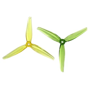 2Pairs / 6 Pairs HQProp Ethix P2 5129 5.1 Inch Poly 3-Blades Pickle Propeller 1.5mm Shaft for FPV Racing Drones
