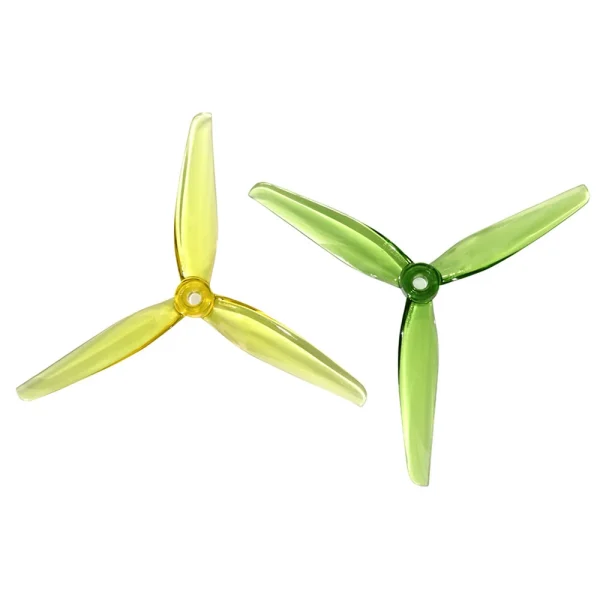 2Pairs / 6 Pairs HQProp Ethix P2 5129 5.1 Inch Poly 3-Blades Pickle Propeller 1.5mm Shaft for FPV Racing Drones