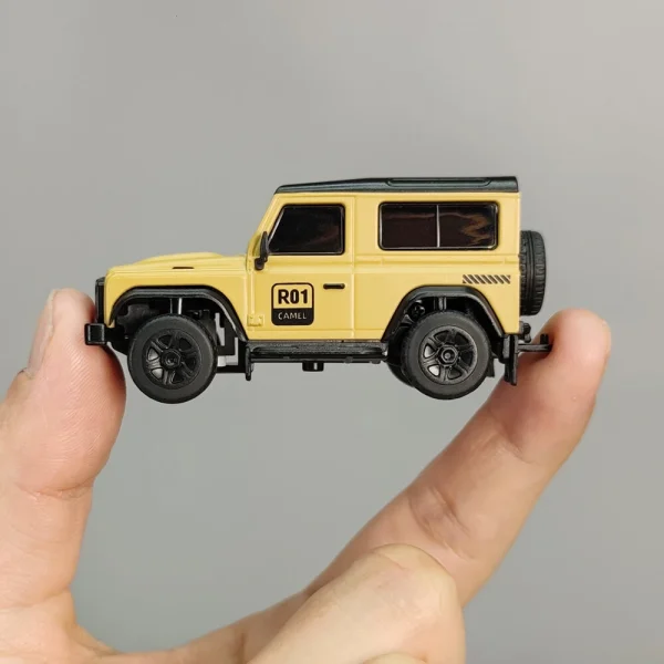 LDARC R01 1/64 2.4G RWD RC Car Micro Rock Crawler Mini Climbing Truck LED Light 3 Speed Off-Road Vehicles Models Remote Control Racing Full Proportional Toys 60 Minutes Working Time - Image 7