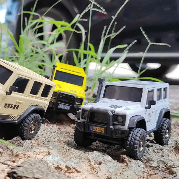 LDARC X43 1/43 2.4G 4WD RC Car Rock Crawler Mini Climbing LED Light Off-Road Vehicles Models Remote Control Racing Toys - Image 9