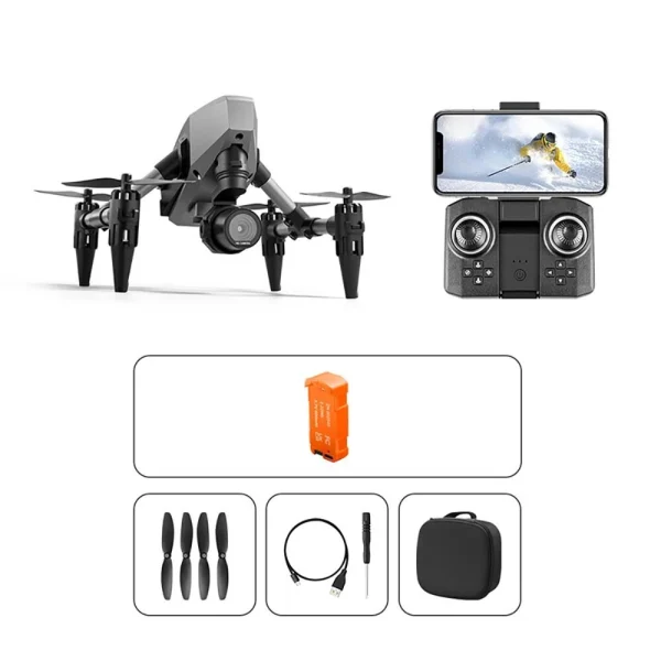 LSRC XD1 PRO WiFi FPV with 4K HD Dual Camera Switchable Optical Flow Hover Alloy Material 60g RC Drone Quadcopter RTF - Image 5