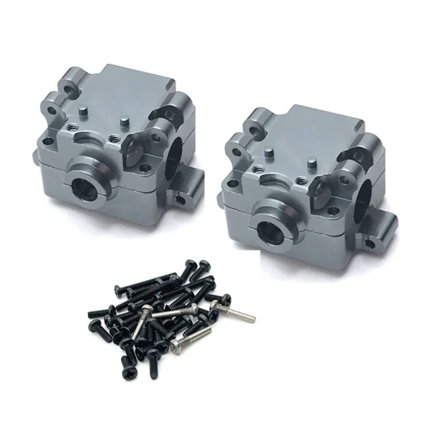 2PCS Upgraded Metal Front Rear Geabox for Wltoys 1/28 284131 K989 K979 K969 Drift RC Cars Vehicles Models Spare Parts - Image 4