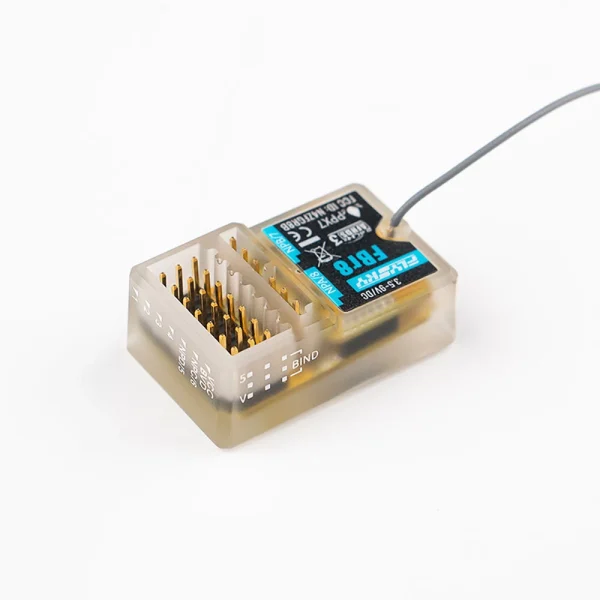 Flysky FBr8 2.4GHz 8CH AFHDS 3 PWM/PPM/i.BUS/S.BUS/i-BUS2 Output RC Receiver for PL18/NB4/NB4 Lite/NB4+ Radio Transmitter RC Racer Car Boat - Image 2