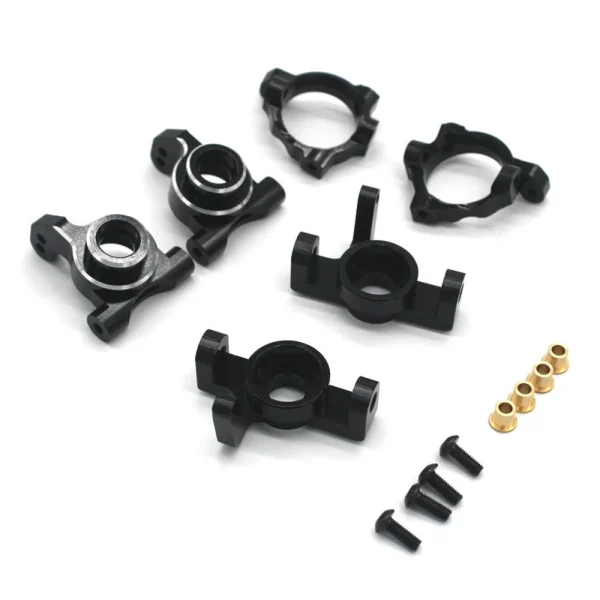 Upgraded Metal Parts Rear Wheel Seat Steering Cup C Hub Set for 1/14 ZD Racing MT16 Rlaarlo JIUSI MT14R PT14R RC Cars Vehicles Models Spare Accessories - Image 3