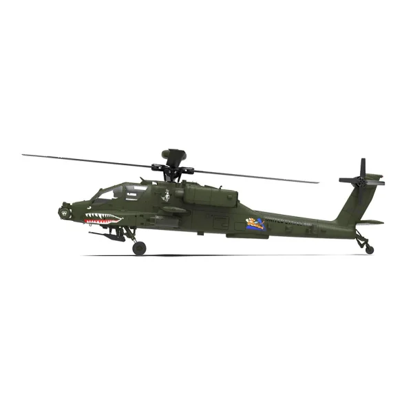 Eachine E250 AH-64 Apache 2.4G 6CH 3D 6-Axis Gyro Dual Brushless Motor 1:32 Scale Flybarless RC Helicopter Compatible With Futaba S-FHSS Protocol - Image 4