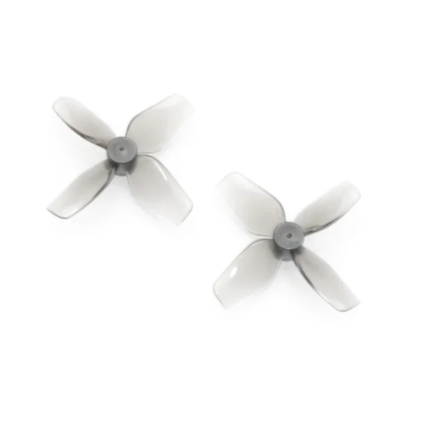 2 Pairs HQProp Micro Whoop Prop 40mmx4 40mm 4-Blade Propeller 1.0mm Shaft for TinyWhoop RC Drone FPV Racing