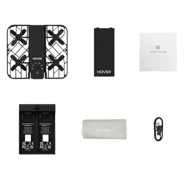 HoverAir X1 Airselfie 125g GPS 5G WiFi FPV 2.7K EIS Gimbal Camera Hover Follow Mode Foldable RC Drone Quadcopter - Image 9