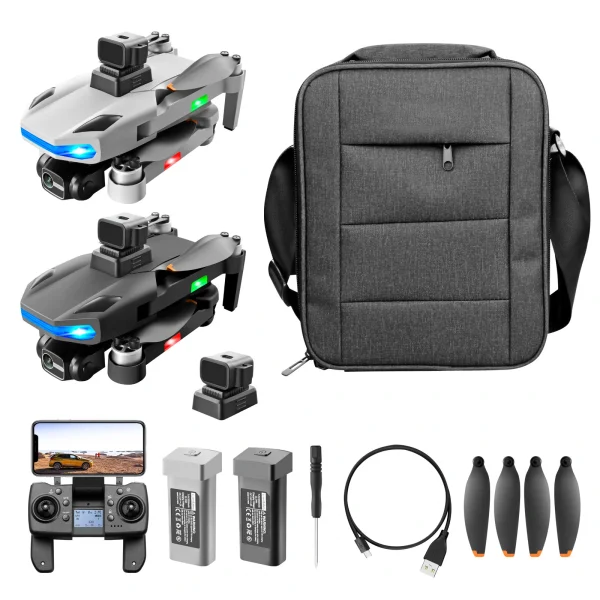 YLR/C S135 GPS 5G WiFi FPV with 8K HD ESC Dual Camera 3-Axis EIS Gimbal 360 Obstacle Avoidance Brushless Foldable RC Drone Quadcopter RTF - Image 9