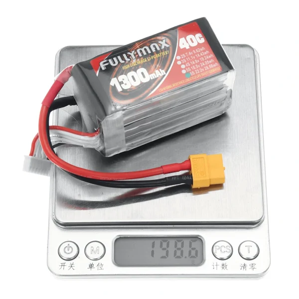 YXZNRC F280 3D/6G 6CH RC Helicopter Parts 22.2V 1300mAh 90C Battery - Image 9