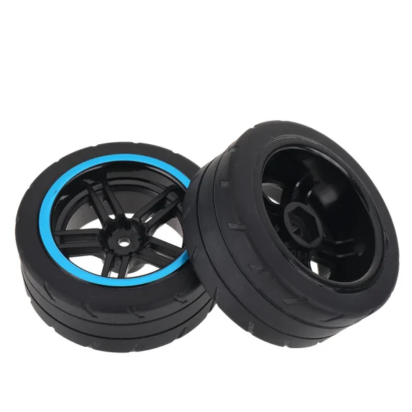 2PCS Wltoys 104072 1/10 RC Car Spare Tires Wheels 2098/2099 Vehicles Models Parts Accessories - Image 2