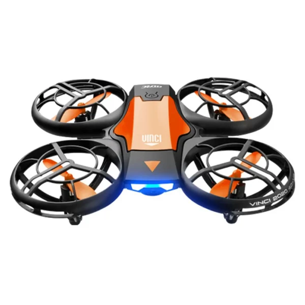 4DRC V8 Mini WiFi FPV with HD Camera Gesture Control Stunt Tumbling Colorful LED Lights Grid Full Protection Child Gift RC Toys Drone Quadcopter RTF - Image 6