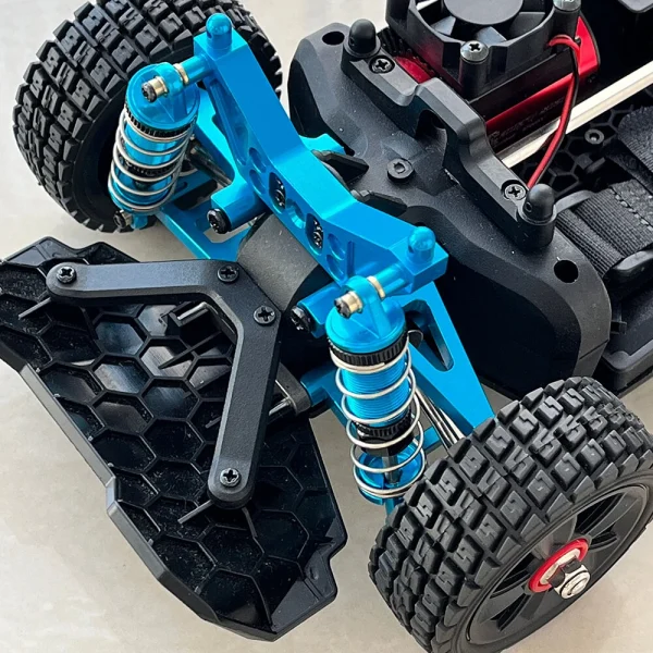 Upgrade Parts For MJX 14301 14302 14303 Metal Suspension Arm Steering Cup Shock Absorber Steering Assembly Shock Tower Set 1/14 RC Car Parts - Image 6