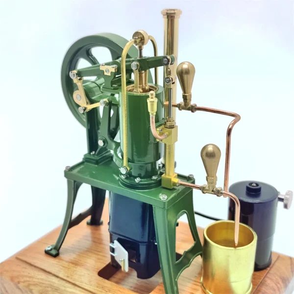 R01 Stirling Hot Air Pump Engine Model Copper Castings Physics Science Experiment for Children - Image 8