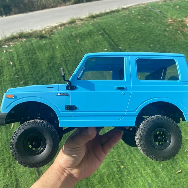 WPL C74 1/10 2.4G 4WD RTR Rc Car For SUZUKI JIMNY Truck Crawler Vehicle Models Toy Proportional Control JA11 - Image 6
