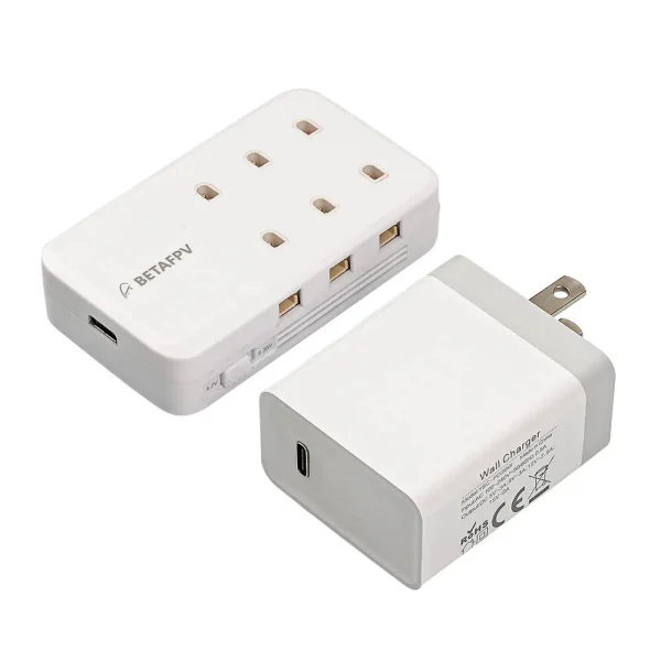 BETAFPV 6 Ports 1S 30W 1A Battery Charger for BT2.0 PH2.0 Connector Lipo Battery - Image 3