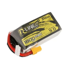 TATTU R-LINE V3.0 14.8V 1800mAh 120C 4S LiPo Battery XT60 Plug for Helicopter Airplane RC Drone FPV Racing