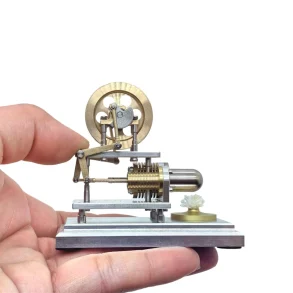 J06G Bee Series Mini Horizontal Stirling Engine Model Physics Science Experiments for Children