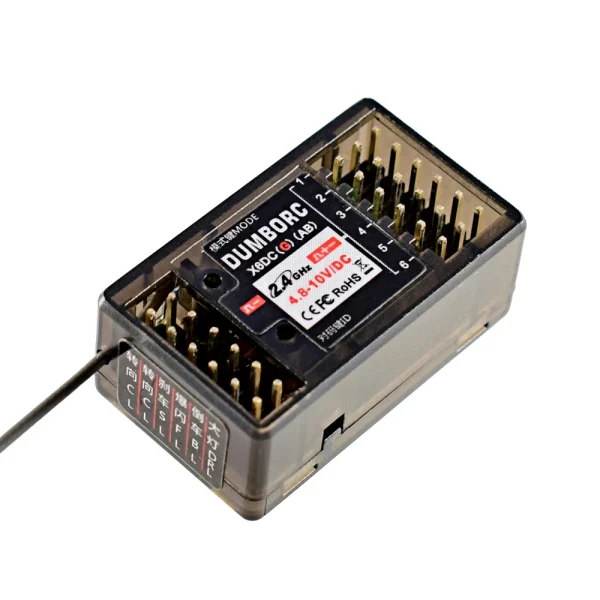 DumboRC DDF-350 2.4GHz 10CH HD LCD Screen Digital Radio Transmitter with P10F/P10FG/P4FM/P4FMG/P6DC/P6DCG Receiver For RC Airplane Car Boat Tank - Image 9