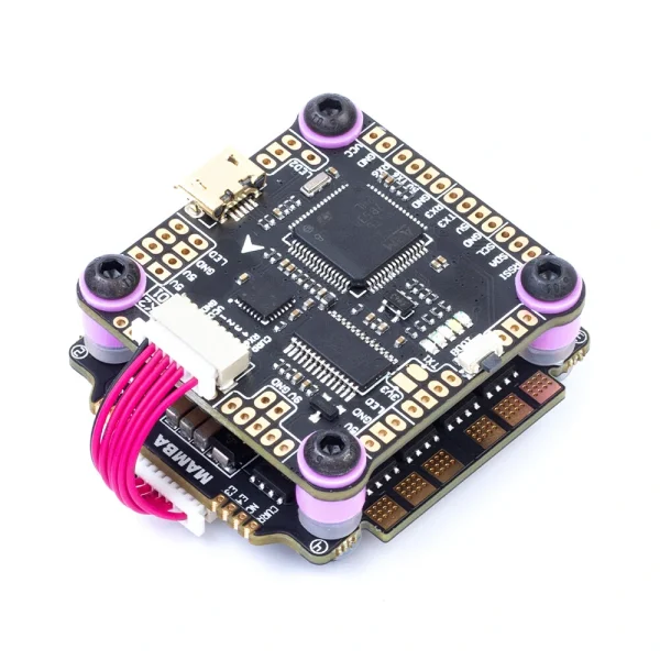 30.530.5mm MAMBA F405 MK2 Flight Controller OSD F50 50A Blheli_S 3-6S DSHOT600 Brushless ESC Stack for RC Drone FPV Racing - Image 2