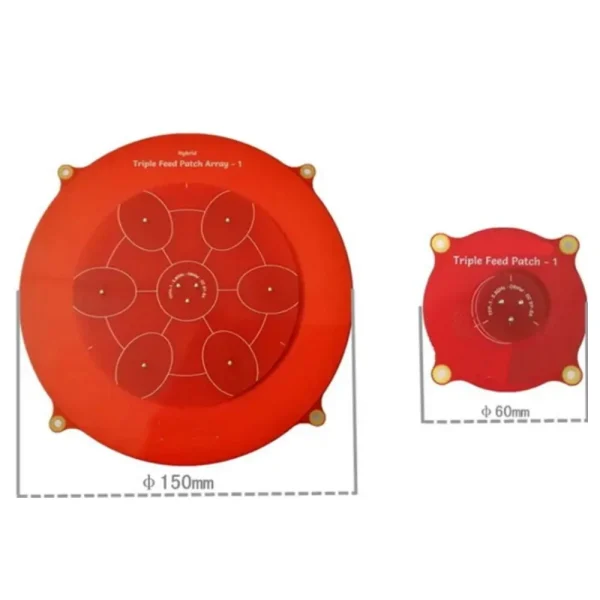 150mm Triple Feed Patch 5.8GHz 14dBi Pagoda Array FPV Antenna for RC Drone Eachine Skyzone Fatshark Goggles Monitor Ground Station - Image 5