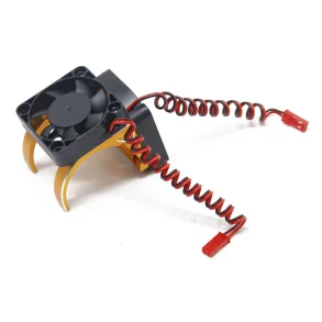RC Car 42mm Motor Dual Fan Radiator Cooling Fan Cover For 4082 Arrma RC Car Parts