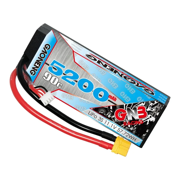 Gaoneng GNB 11.1V 5200mAh 90C 3S LiPO Battery XT60/XT90 Plug for RC Drone - Image 2