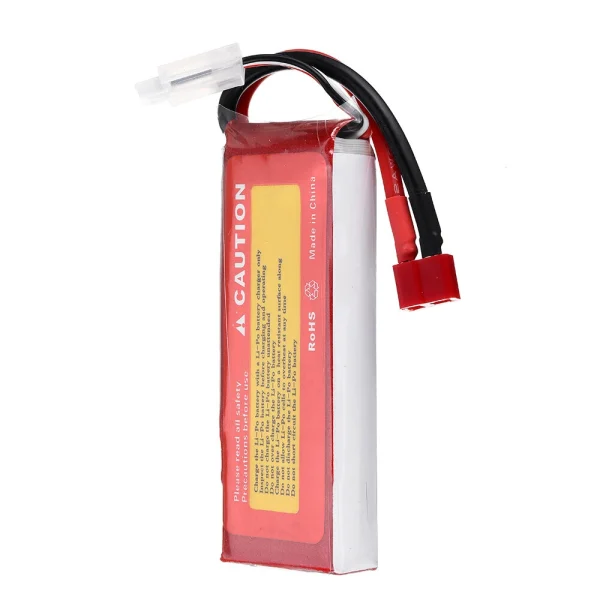 ZOP Power 7.4V 2200mAh 2S 45C Lipo Battery T Plug for Wltoys 124019 124018 144001 10428 K949 Rc Car - Image 6