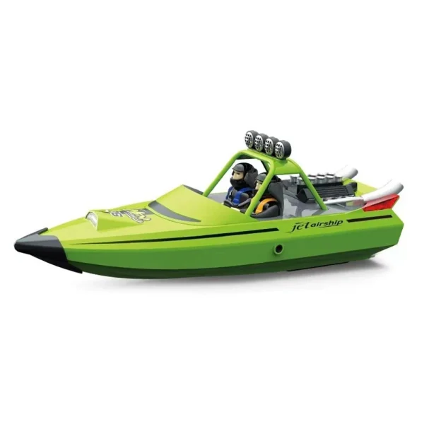 TY XIN 725 2.4G 30km/h RC Boat Jet Speedboat Capsized Reset Waterproof LED Light Remote Control Ship High Speed Vehicles Models - Image 2