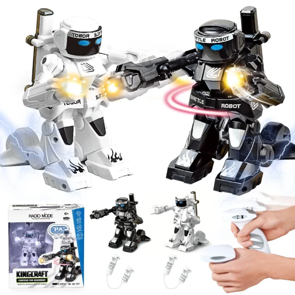 2.4G RC Boxing Battle Robot Fighting Iintelligent Multi-Station Battle Interactive Toy - Image 4