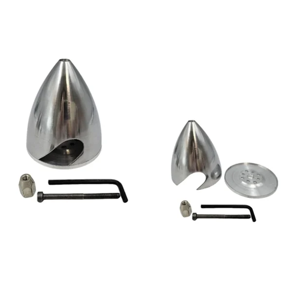 70mm/76mm/82mm/89mm/95mm/102mm/114mm/127mm Aluminium Metal Propeller Spinner for DLE Gasoline Engine RC Airplane - Image 6