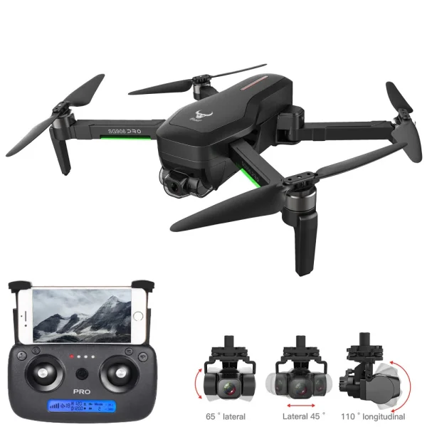 ZLL SG906 PRO 2 GPS 5G WIFI FPV With 4K HD Camera 3-Axis Gimbal 28mins Flight Time Brushless Foldable RC Drone Quadcopter RTF - Image 6
